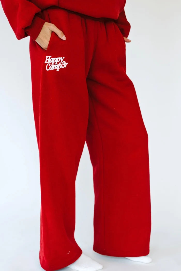 Happy Camp3r Apple Puff Series Sweatpants