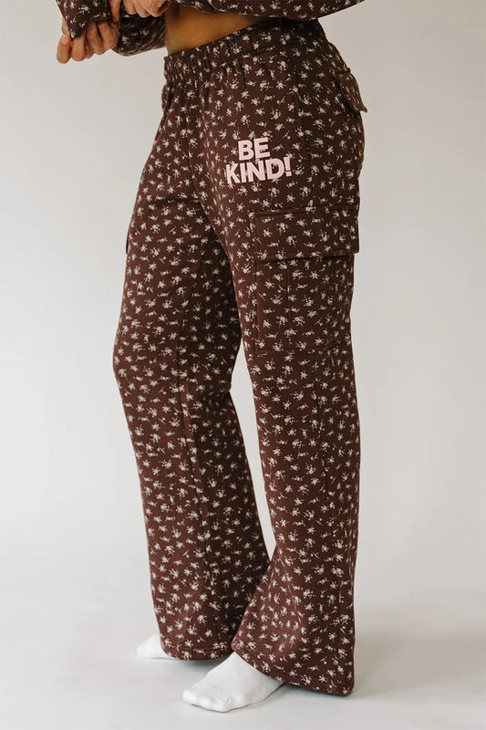 Happy Camp3r Be the Kind Cargo Sweatpants