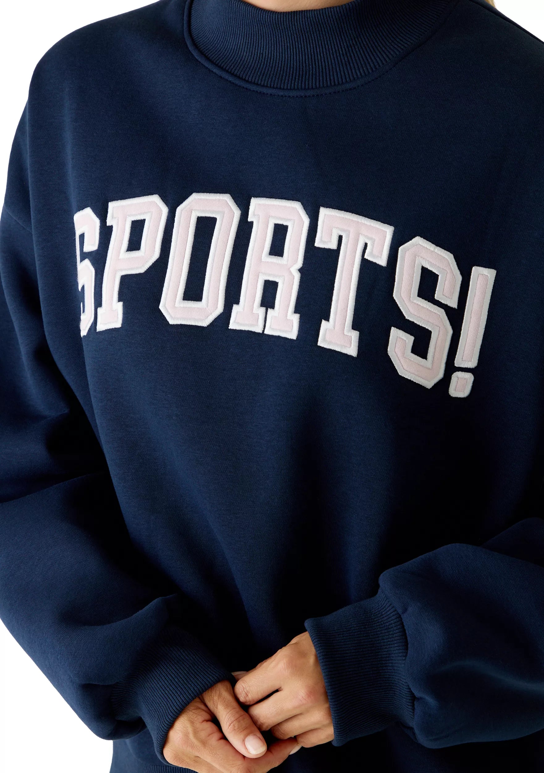 Happy Camp3r Women's SPORTS! Mockneck Sweatshirt