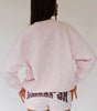 Happy Camp3r Women's Pink Sprinkle Camp3r Crewneck Sweatshirt