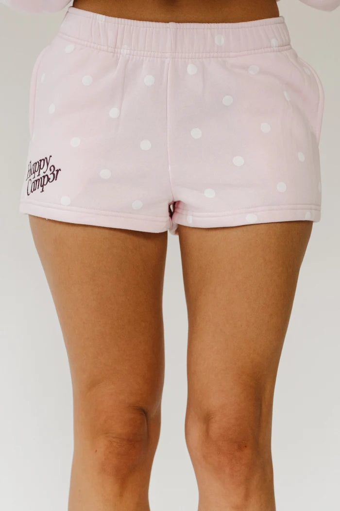 Happy Camp3r Women's Pink Sprinkle Camp3r Shorts