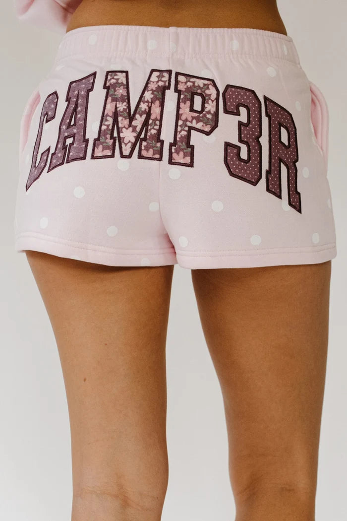 Happy Camp3r Women's Pink Sprinkle Camp3r Shorts