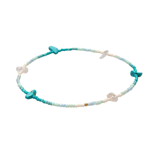 Lotus and Luna Slip On Anklet