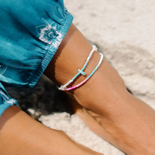Lotus and Luna Slip On Anklet
