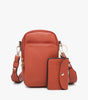 Parker 3 Compartment Crossbody w/Pouch