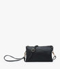 Riley Mono 3 Compartment Crossbody/Wristlet