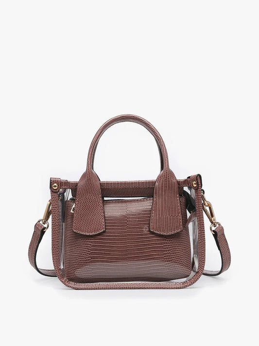 Stacey Clear Satchel