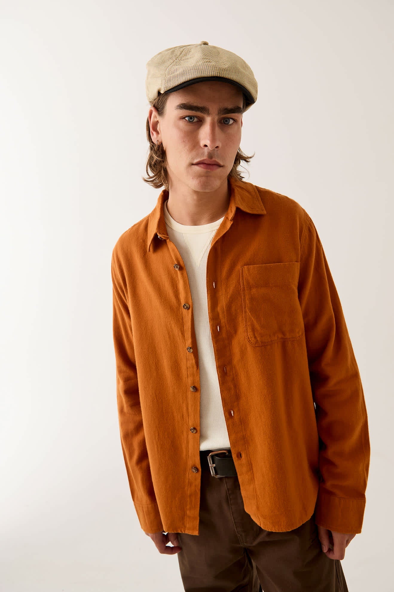Brixton Men's Hasting Lightweight Flannel