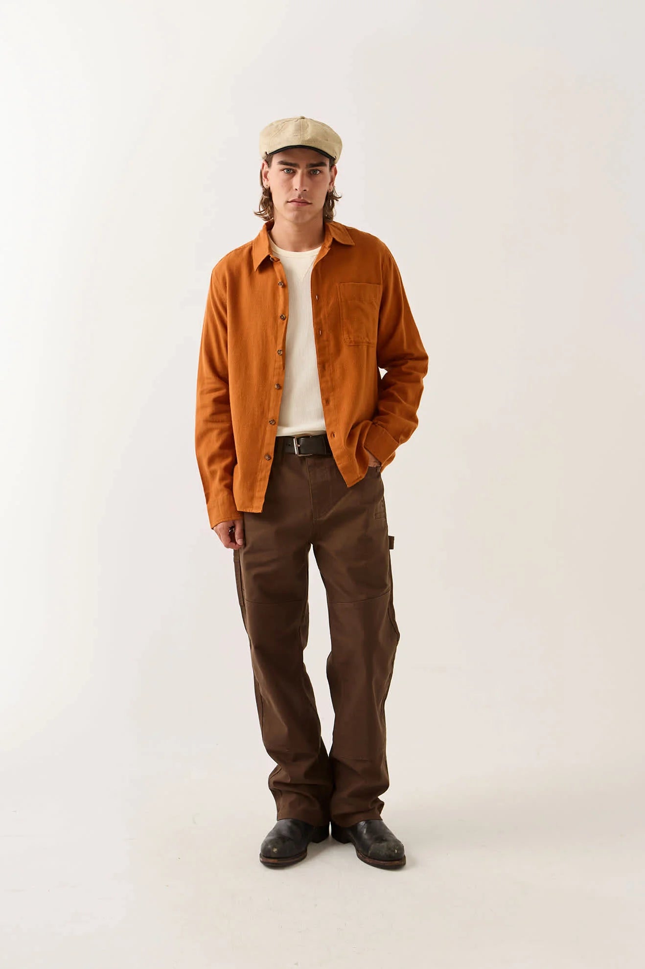 Brixton Men's Hasting Lightweight Flannel
