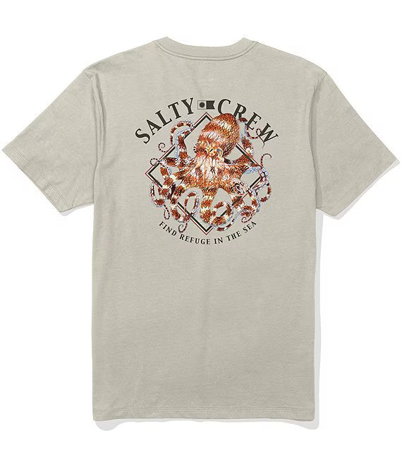 Salty Crew Men's Octopod Crew Tee