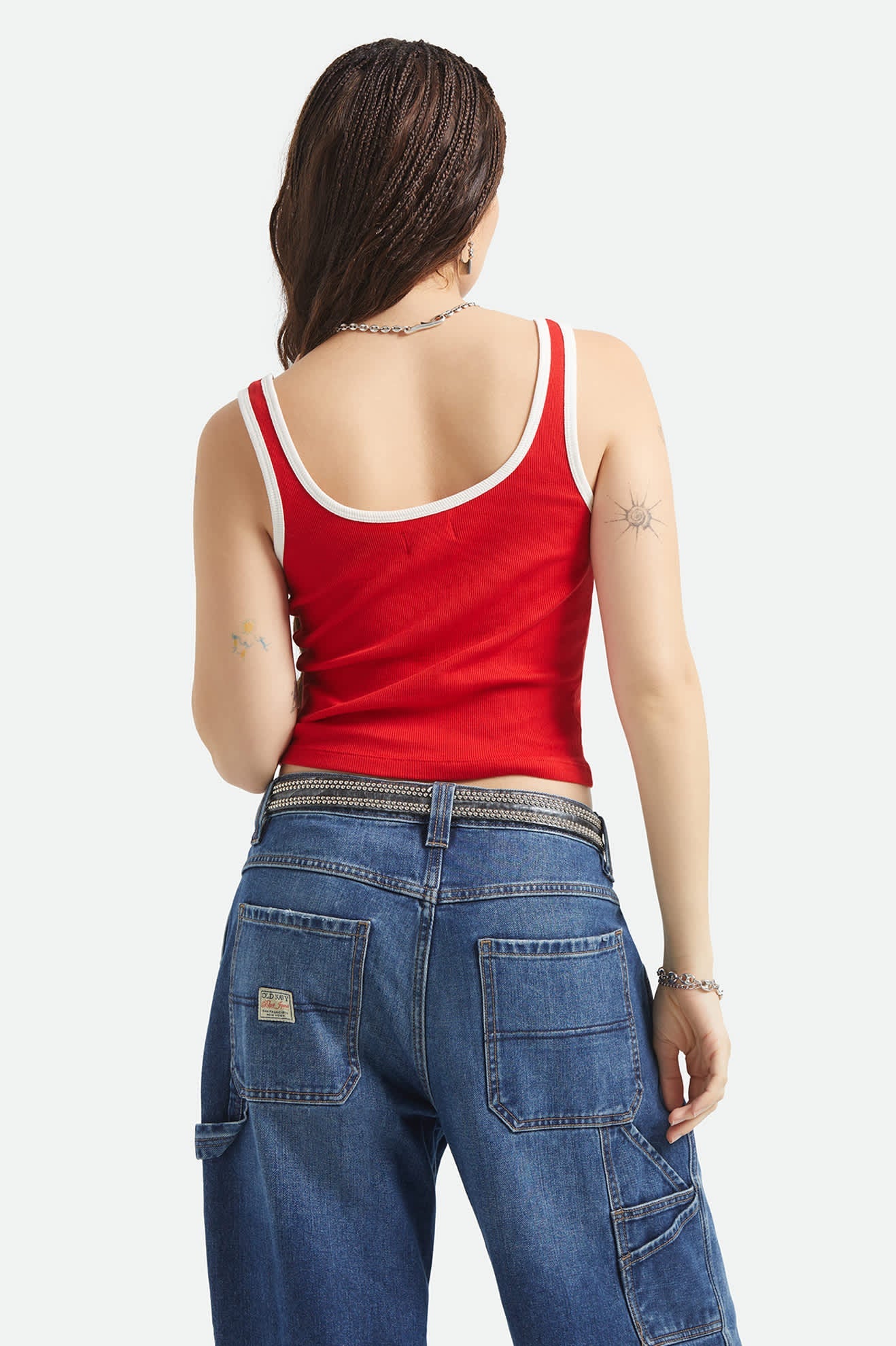 Brixton Women's I'm With The Band Ringer A-Tank