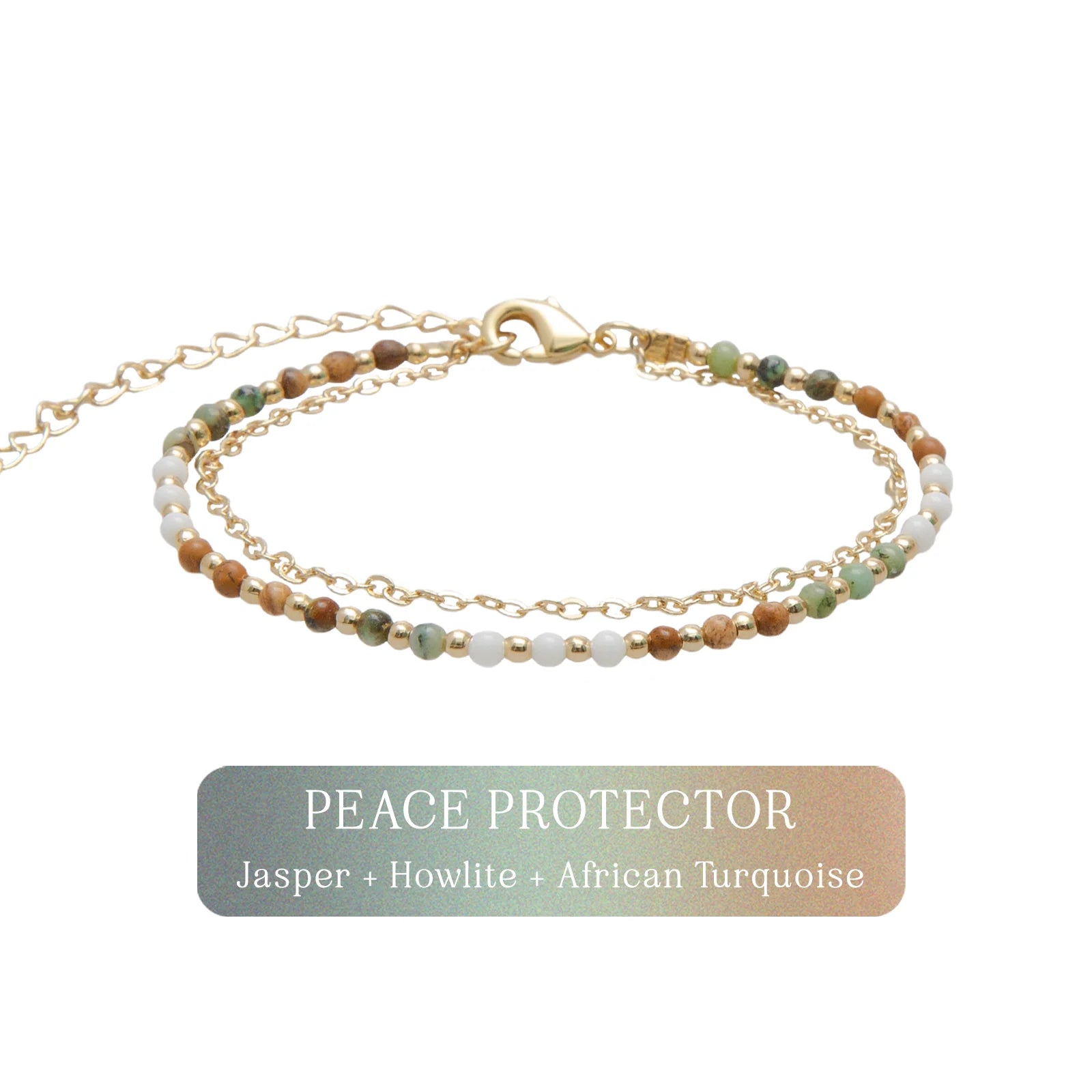 Lotus and Luna Healing 2mm Bracelet