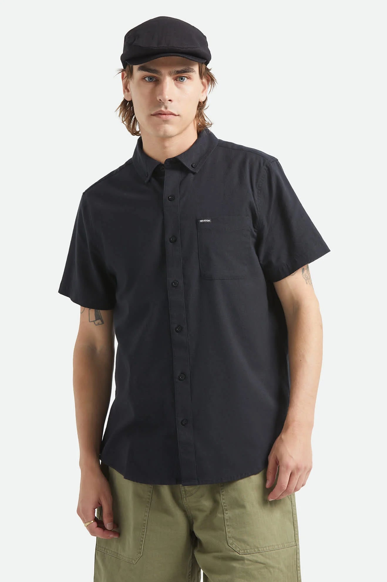 Brixton Men's Sanford Oxford Shirt