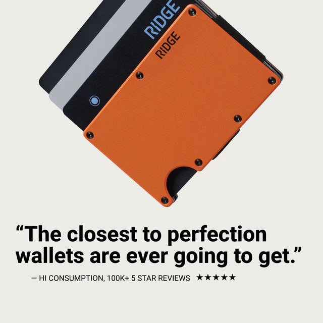 Ridge Wallet 2.0 Cash Strap