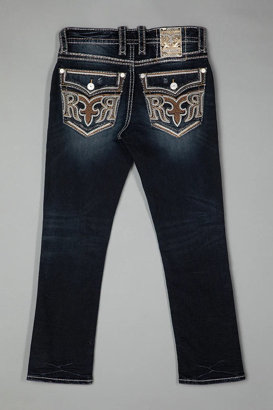 Rock Revival Men's Edgar Straight Jean