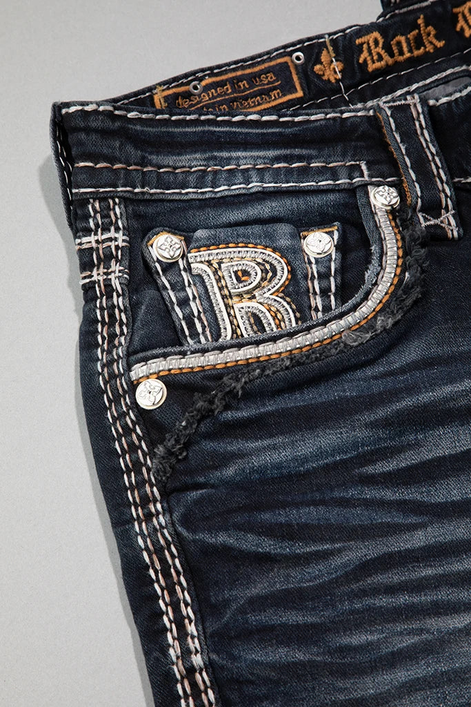Rock Revival Men's Edgar Straight Jean