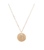 Zodiac Sign Rose Gold Necklace