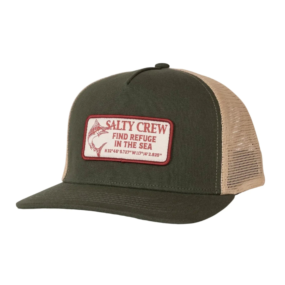 Salty Crew Men's Coordinates Trucker Hat