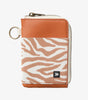 Thread Leather Zipper Wallet