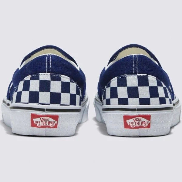 Classic Slip-On Blue/White Checker