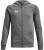 Boys' UA Rival Fleece Full-Zip Hoodie