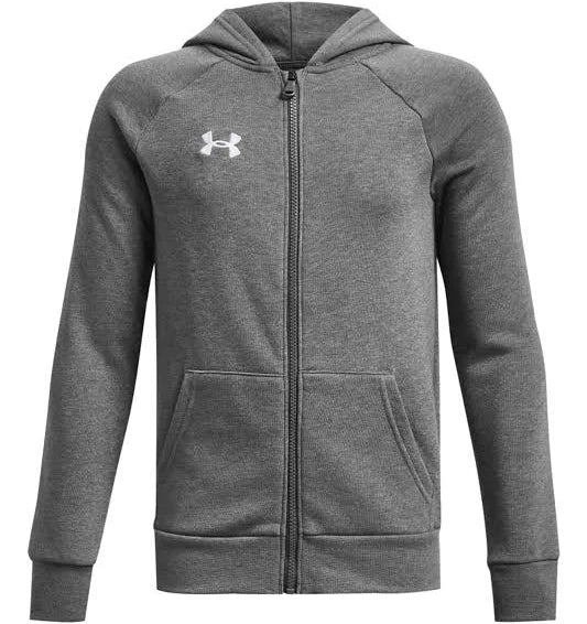 Boys' UA Rival Fleece Full-Zip Hoodie