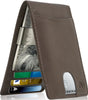Slim Money Clip Bifold Wallet