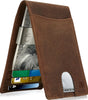 Slim Money Clip Bifold Wallet