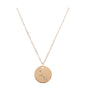 Zodiac Sign Rose Gold Necklace