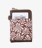Thread Leather Zipper Wallet