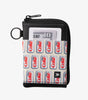 Thread Leather Zipper Wallet