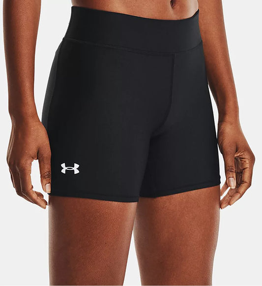 Armour Mid Rise Middy Black Short