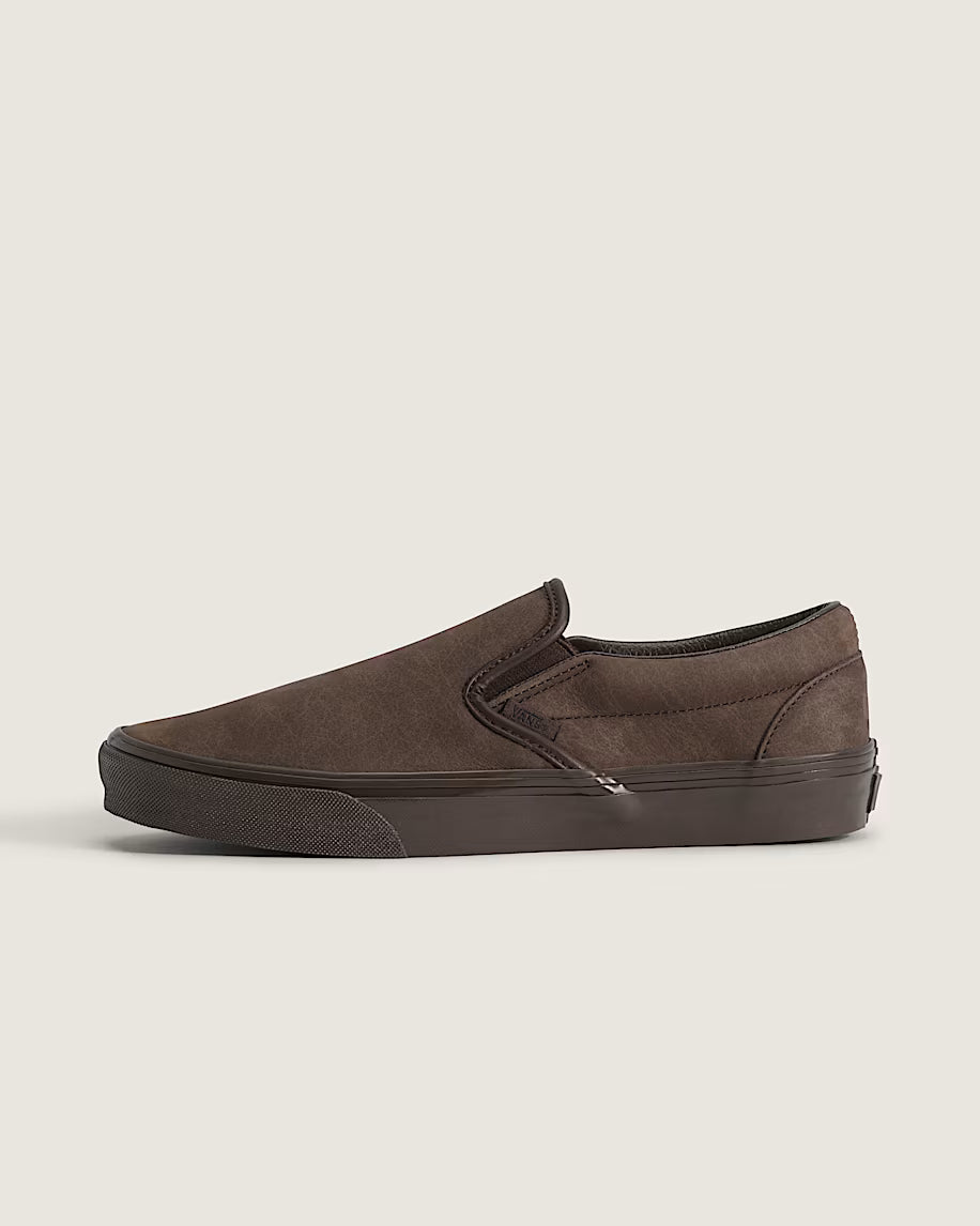 Vans Men's Classic Slip-On Leather Shoe