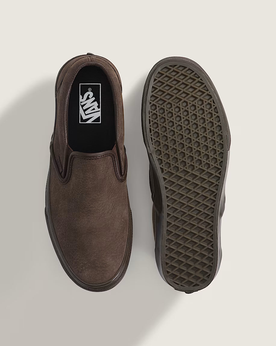 Vans Men's Classic Slip-On Leather Shoe