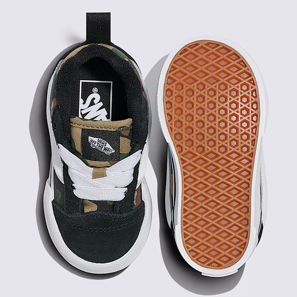 Vans Kid's Knu Skool Elastic Lace Shoe