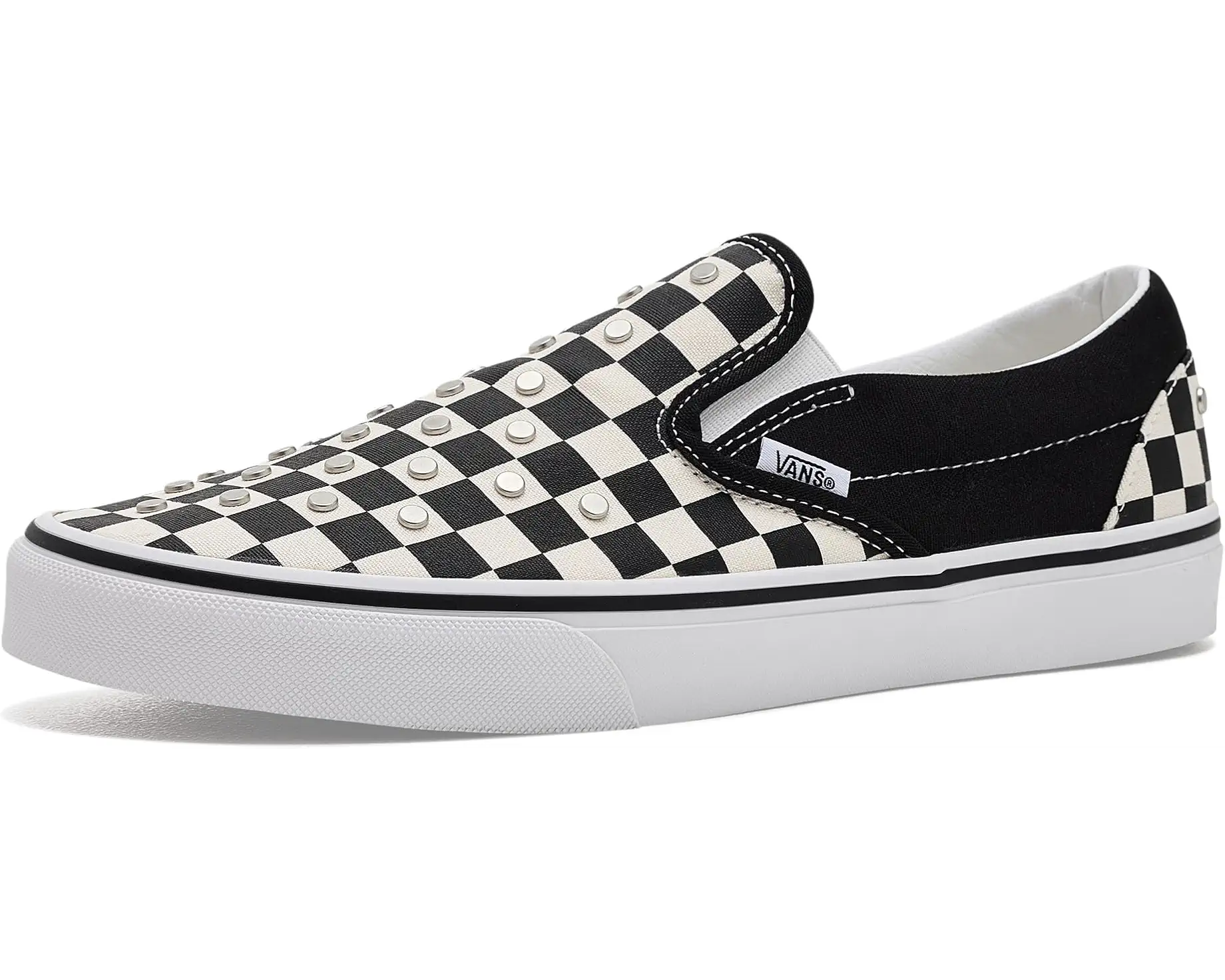 Vans Women's Classic Slip-On Checkerboard Studs