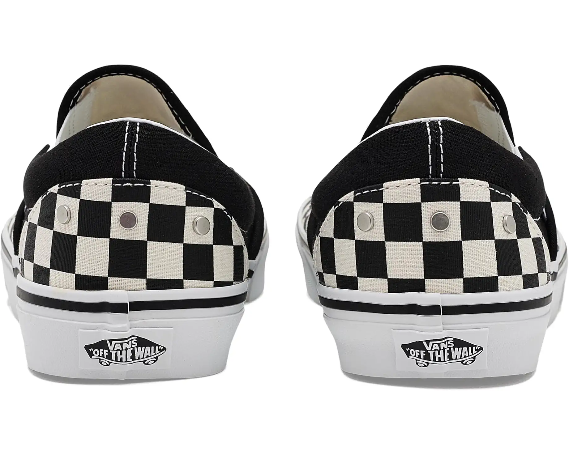 Vans Women's Classic Slip-On Checkerboard Studs
