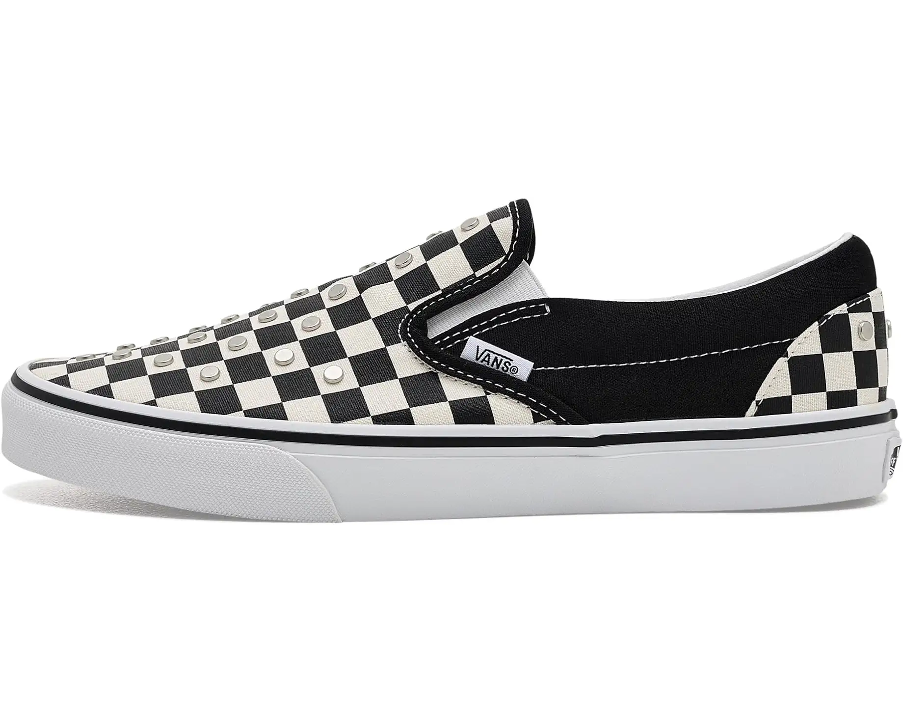 Vans Women's Classic Slip-On Checkerboard Studs