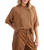 Volcom Women's Oversize Cable Sweater
