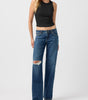 Silver Women's Islington Loose and Low Straight Leg Jean