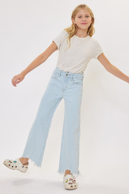 Zendaya High Rise Wide Leg Kid Jeans